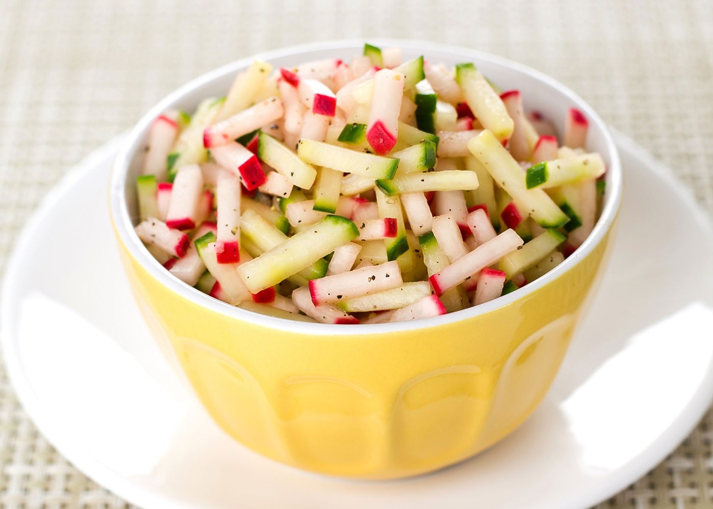 Radish Cucumber Salsa Recipe, Radish Recipes, PlantBased/Vegan