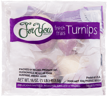 Turnips in bag