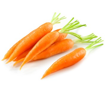 carrots in a pile